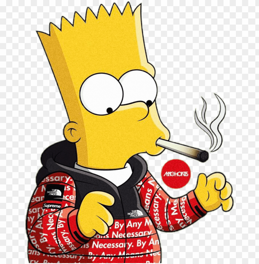 Bart Simpson Stoned Wallpapers