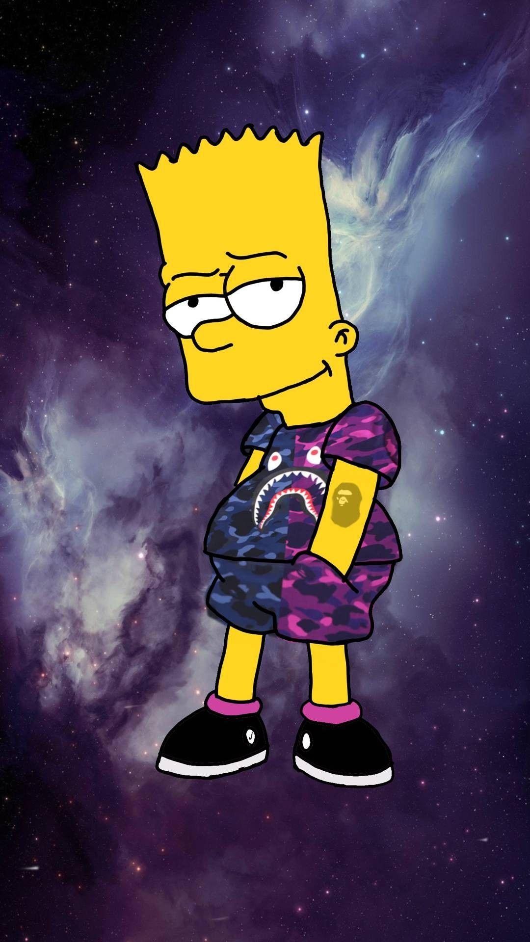 Bart Simpson Stoned Wallpapers