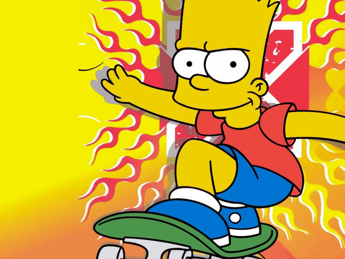 Bart Simpson Stoned Wallpapers