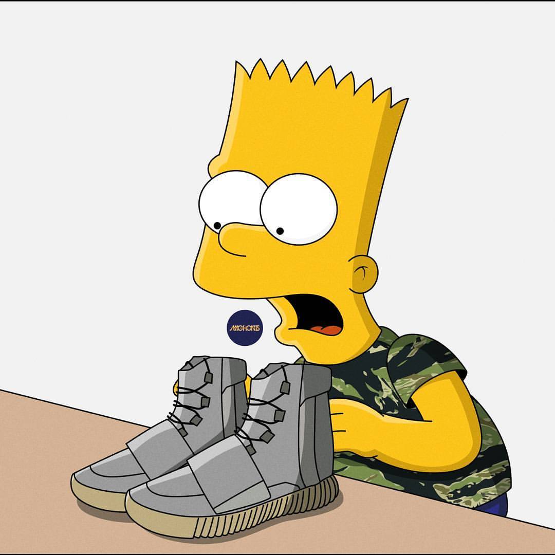 Bart Simpson Yeezy Wallpapers