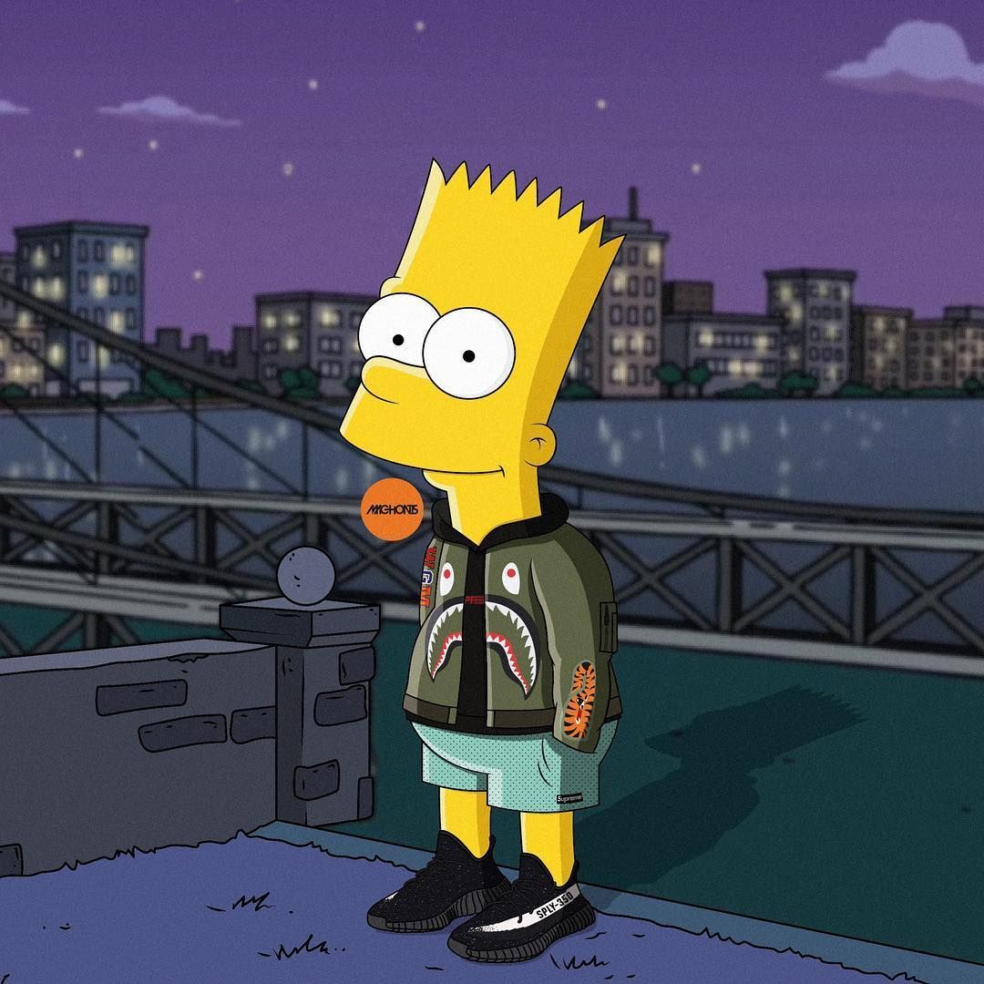 Bart Simpson Yeezy Wallpapers