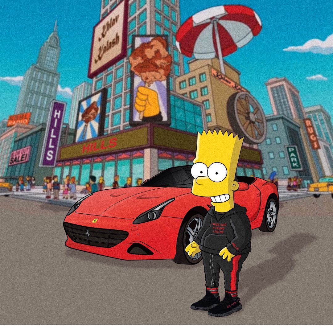 Bart Simpson Yeezy Wallpapers