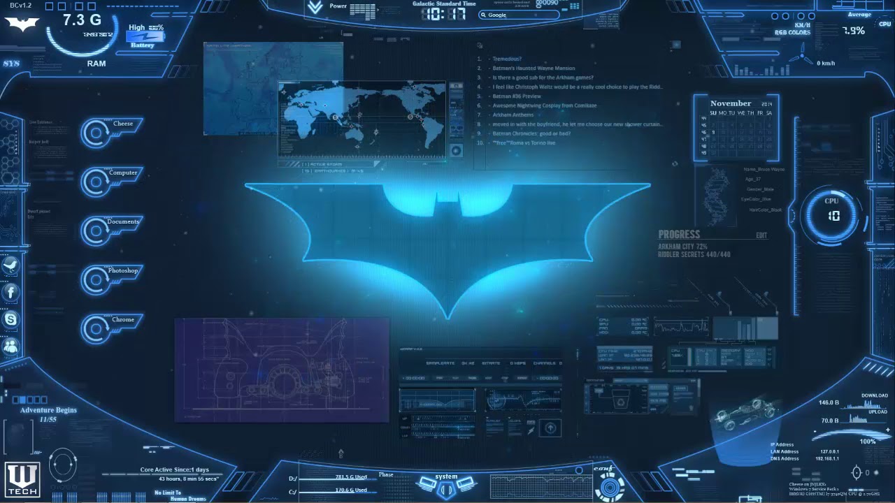 Batcomputer Wallpapers