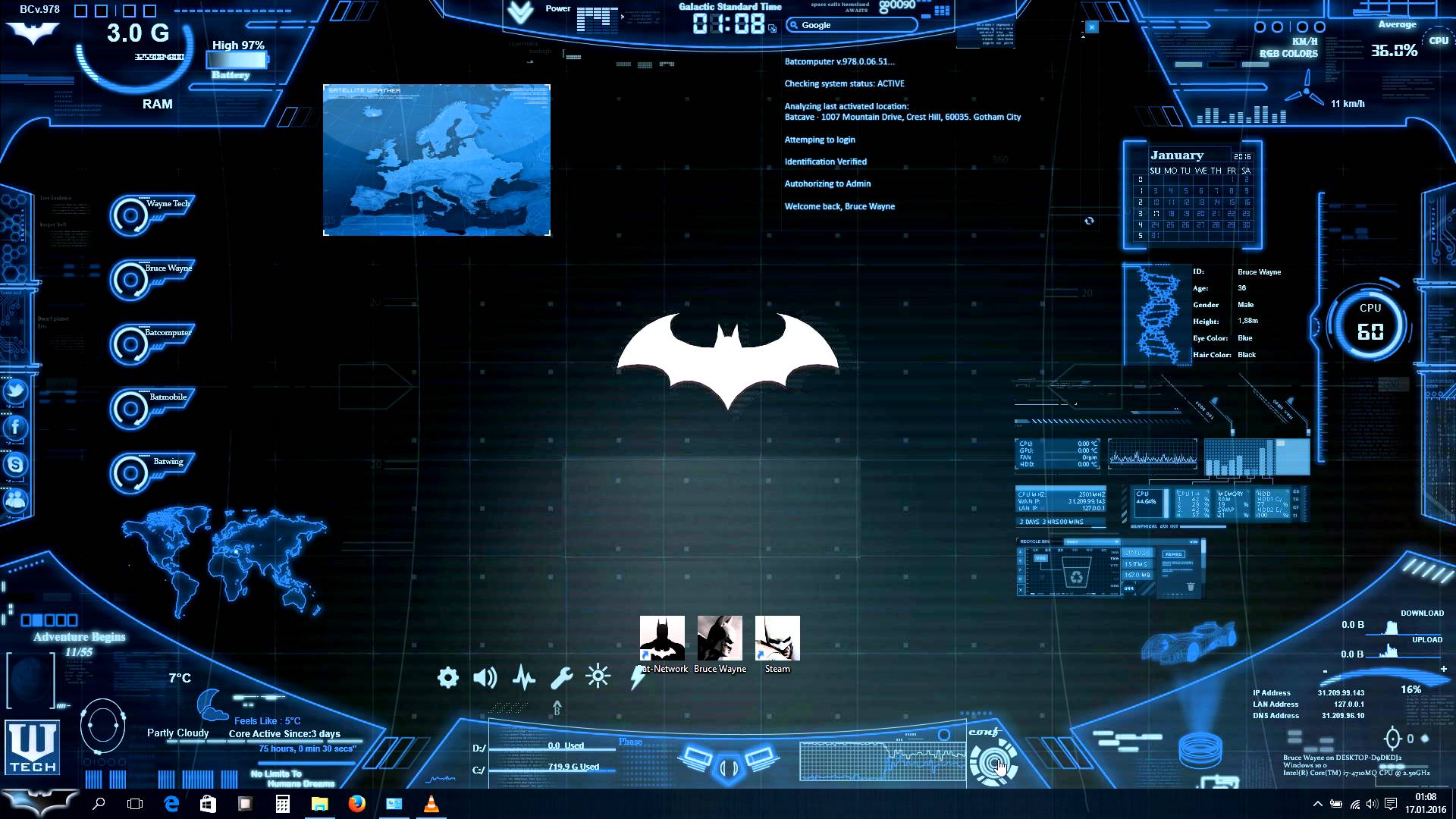 Batcomputer Wallpapers