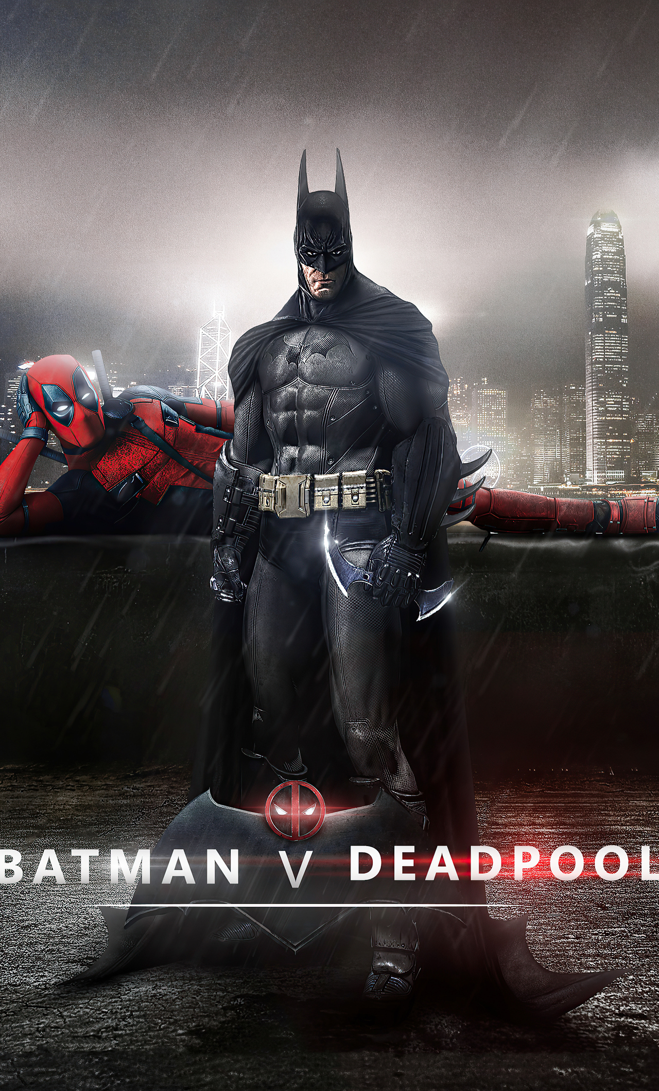 Batman Deadpool Wallpapers