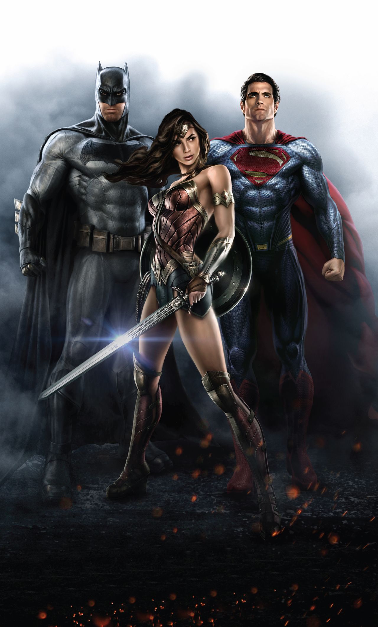 Batman Superman Wonder Woman Wallpapers