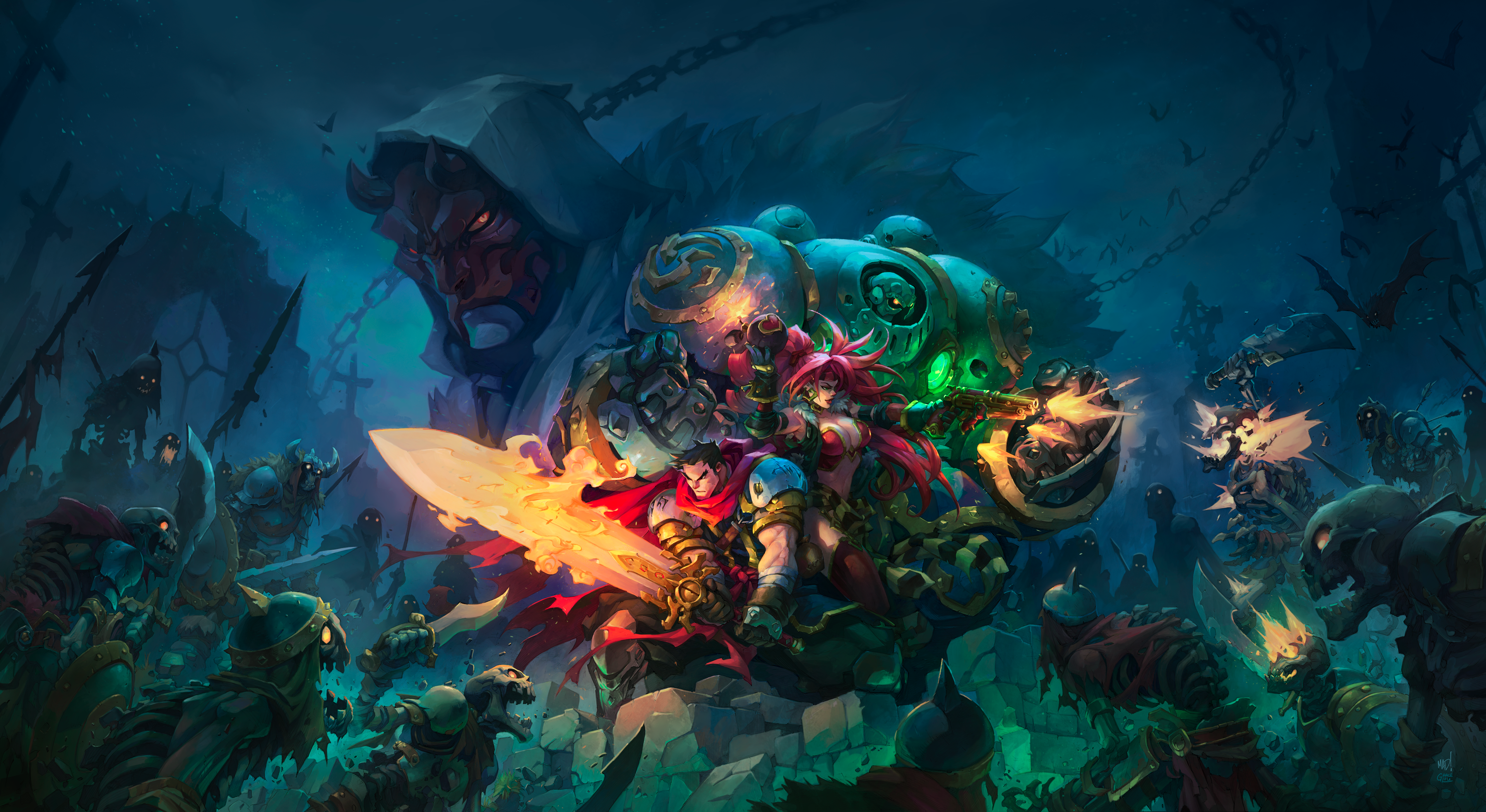 Battle Chasers Nightwar Wallpapers