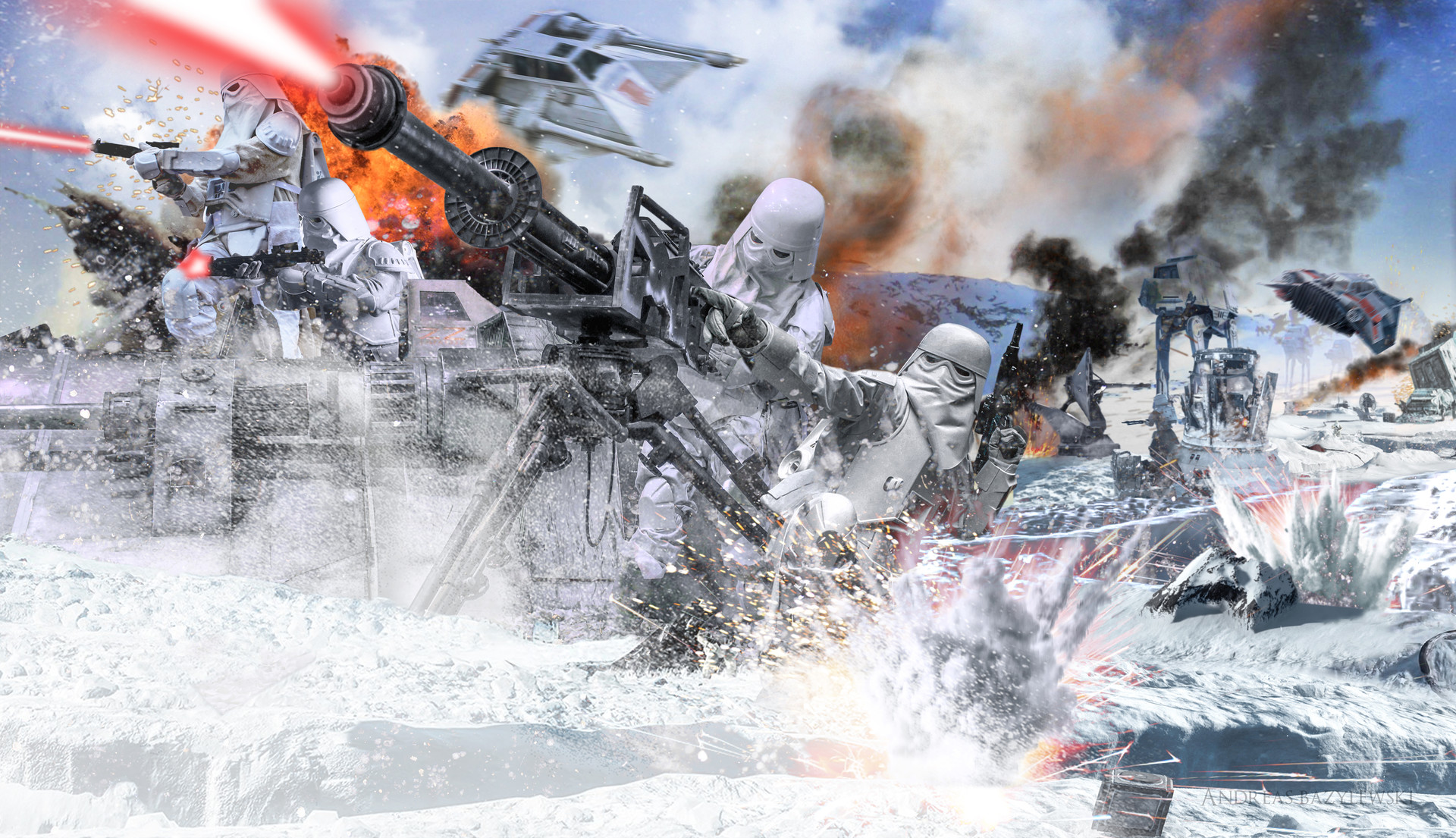 Battle Of Hoth Wallpapers