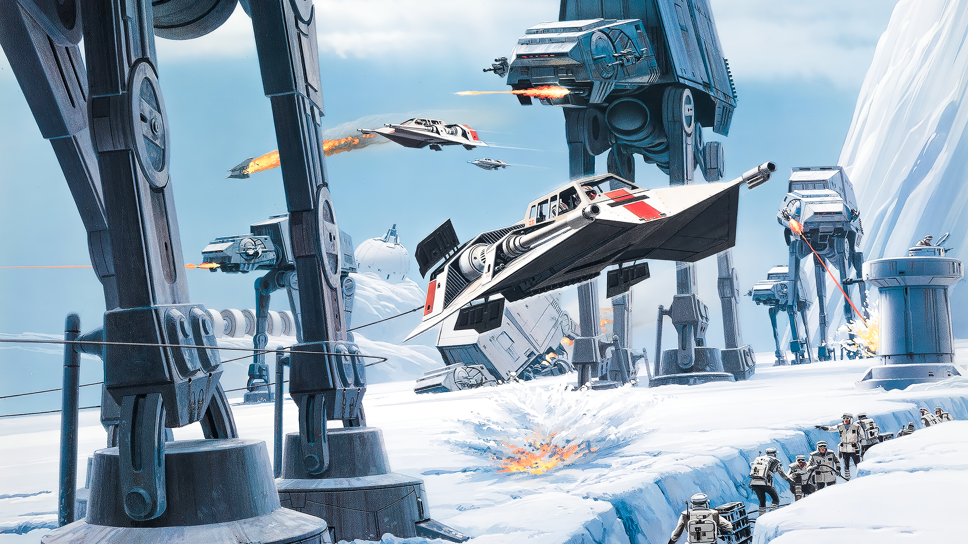 Battle Of Hoth Wallpapers