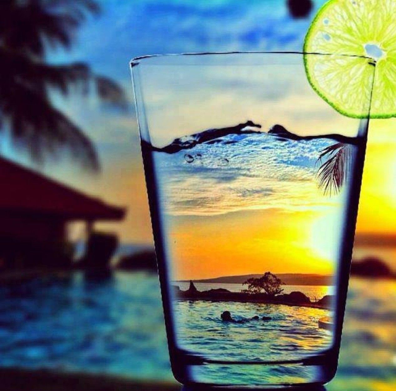 Beach Summer Beach Tropical Drinks Wallpapers