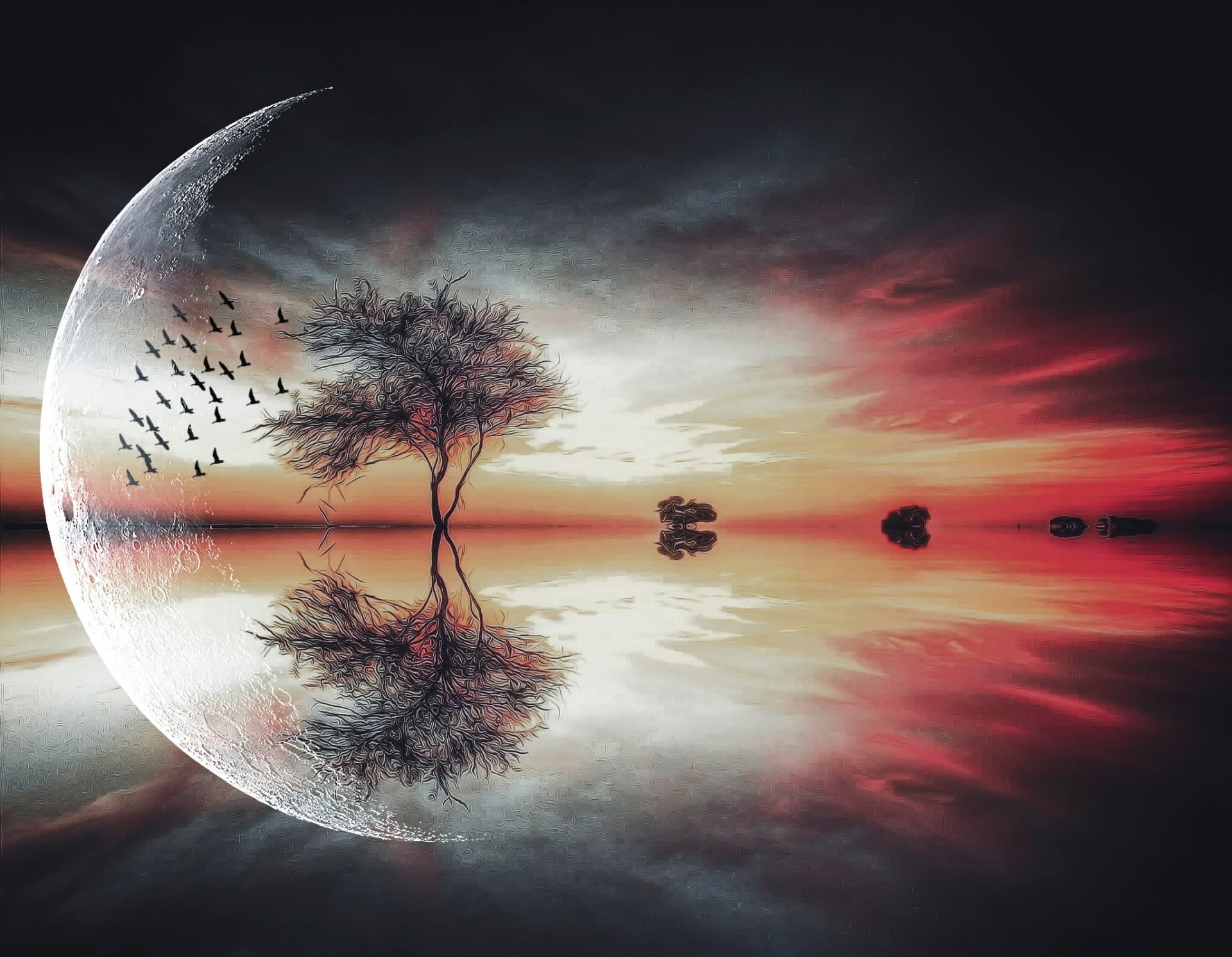 Beautiful Fantasy Moon Wallpapers