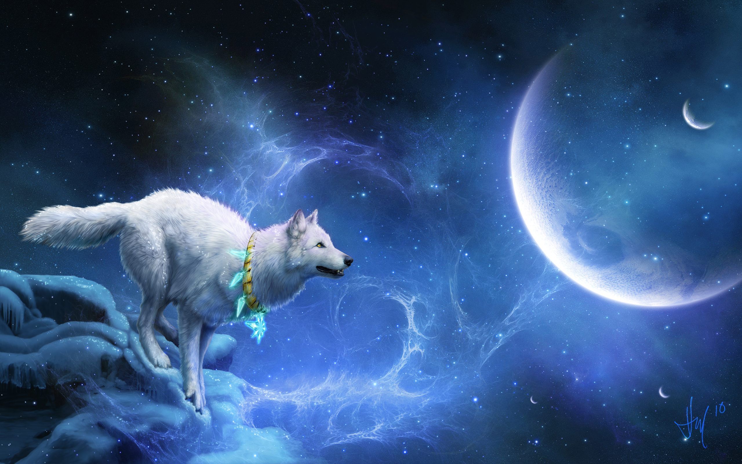 Beautiful Horses And Wolves Wallpapers