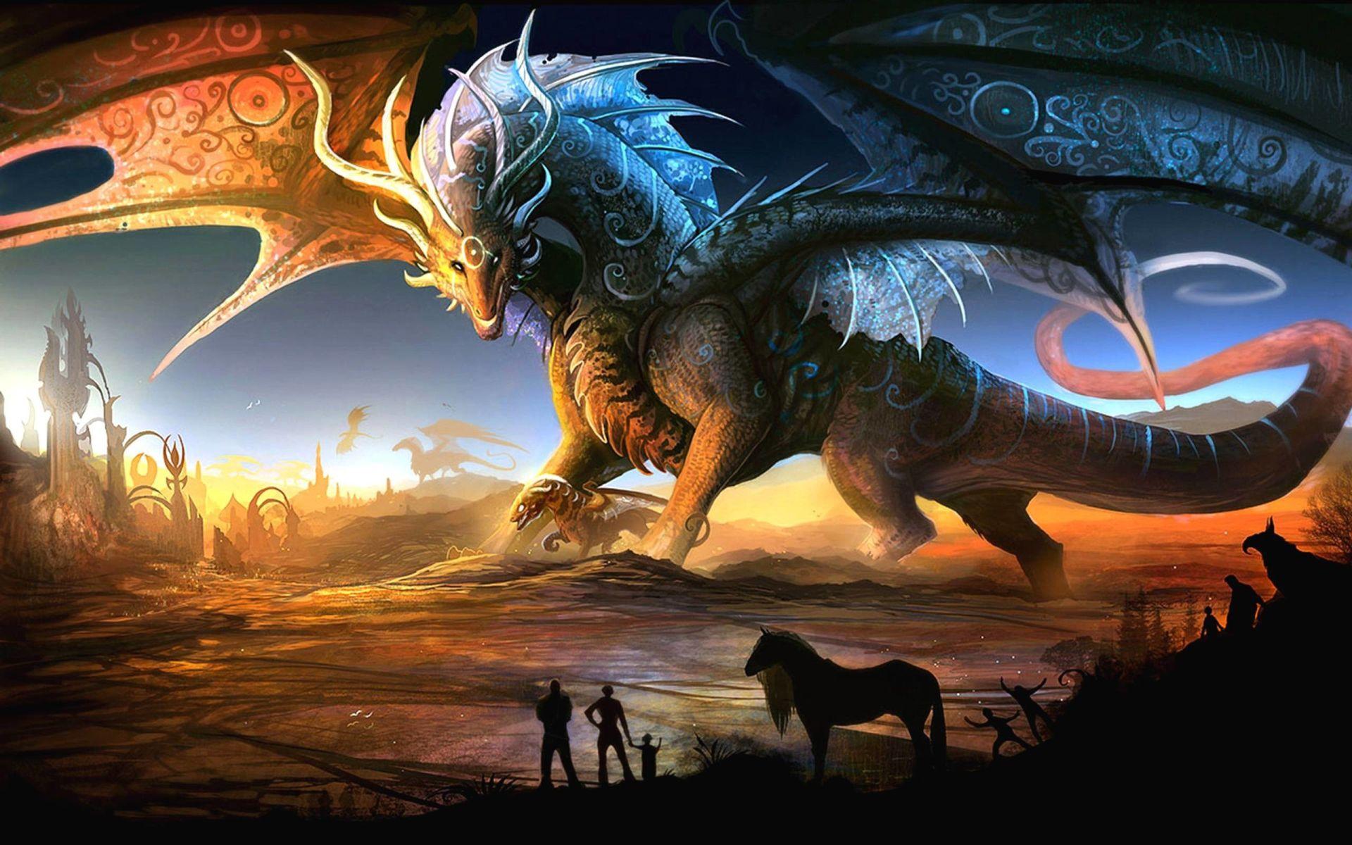 Beautiful Mystical Dragon Images Wallpapers