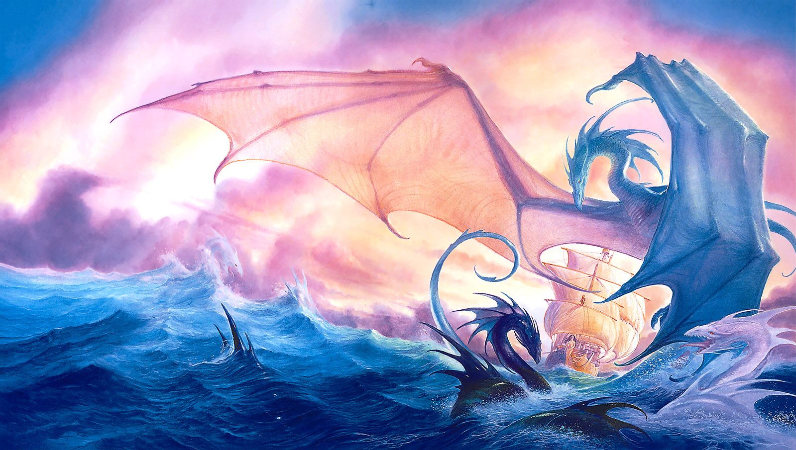 Beautiful Mystical Dragon Images Wallpapers