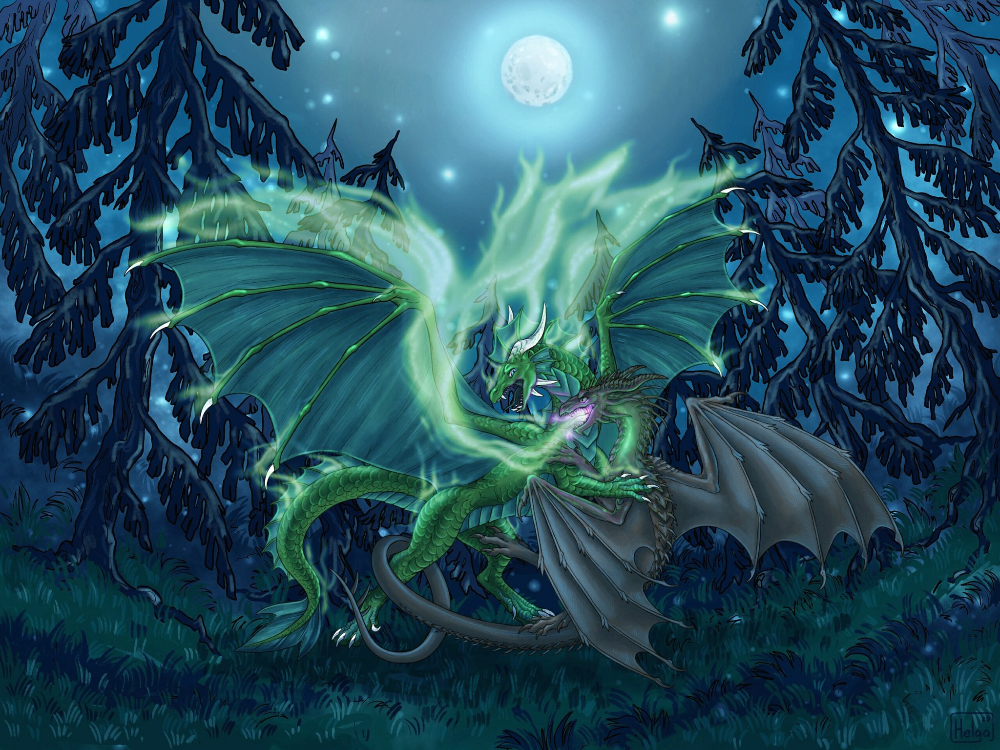 Beautiful Mystical Dragon Images Wallpapers