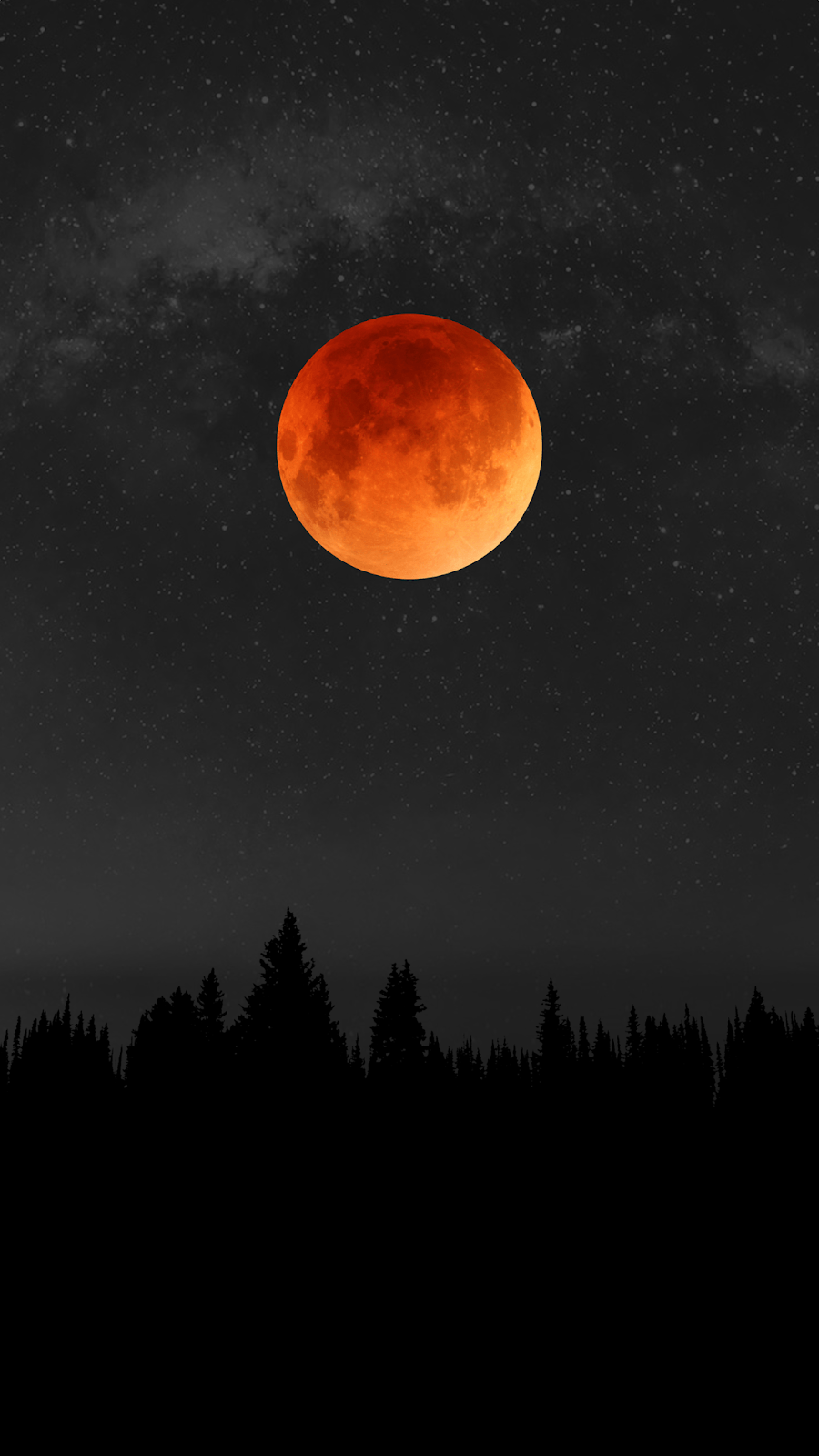 Beautiful Red Moon Wallpapers