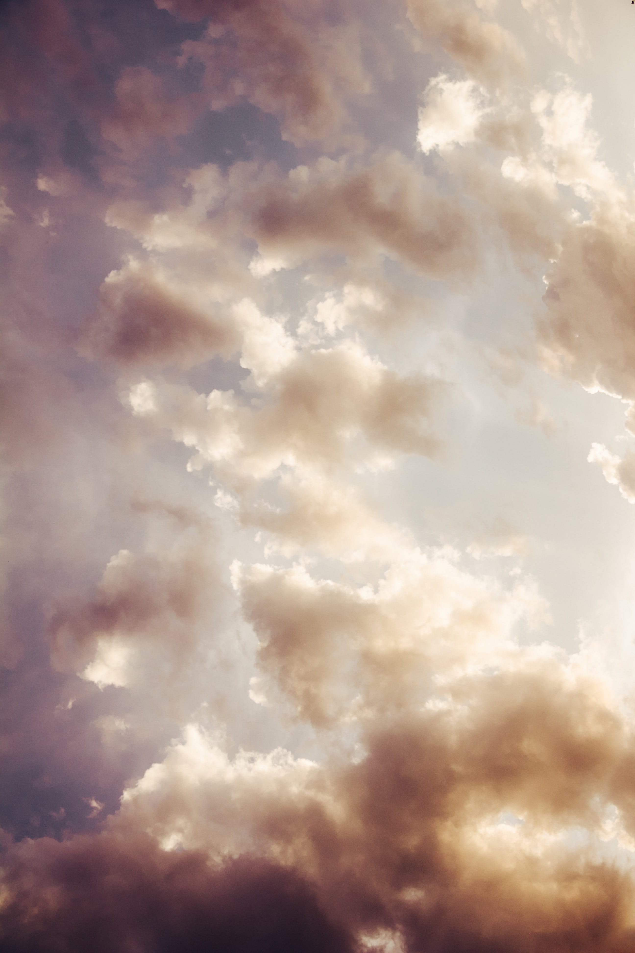 Beige Clouds Wallpapers