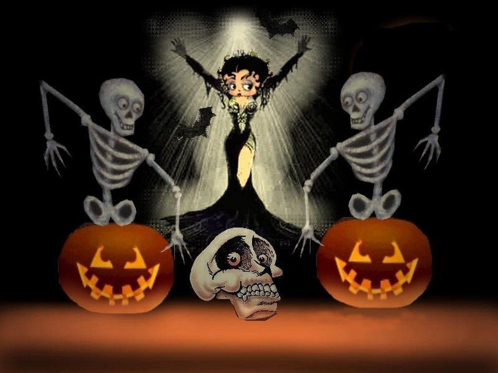 Betty Boop Halloween Wallpapers