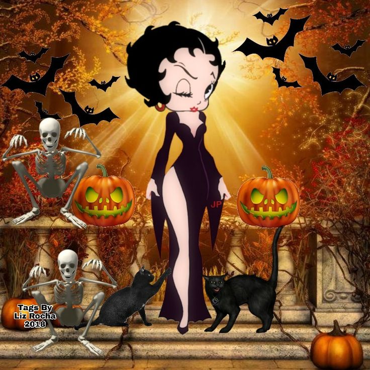 Betty Boop Halloween Wallpapers