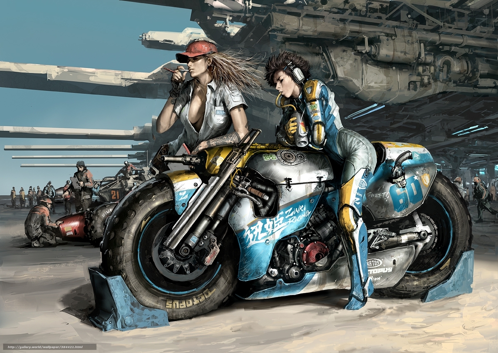 Biker Art Wallpapers