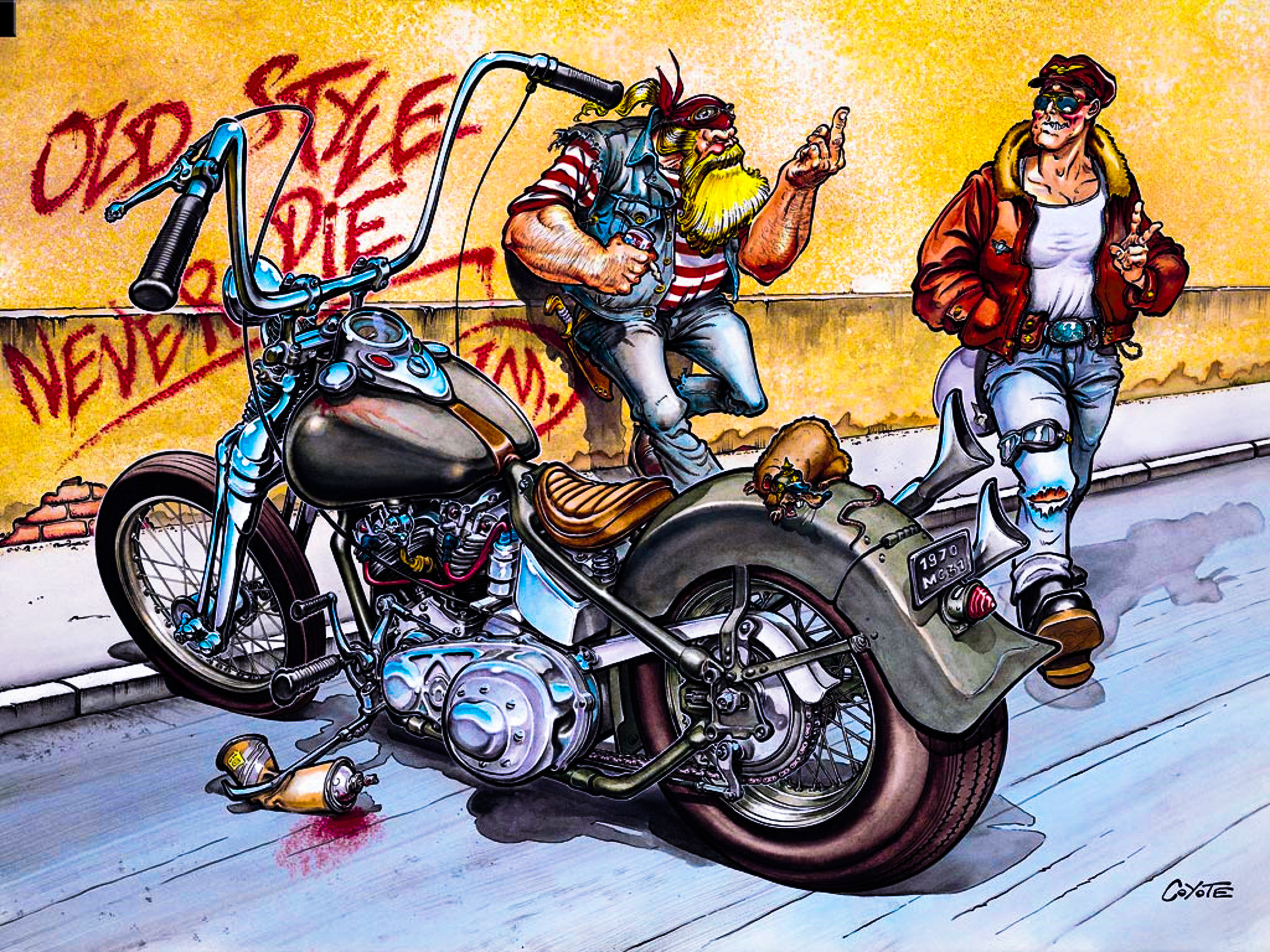 Biker Art Wallpapers