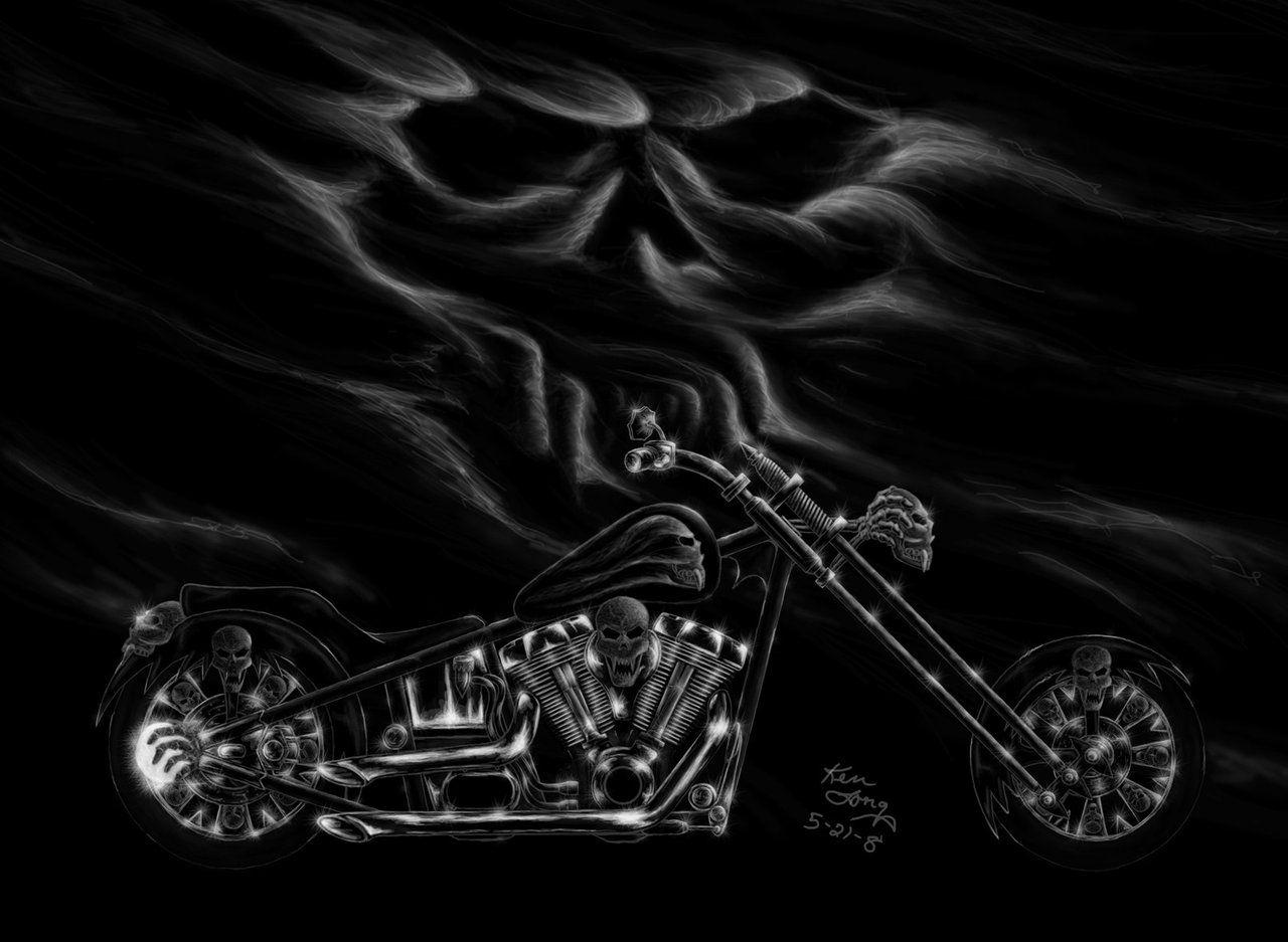 Biker Skull Wallpapers