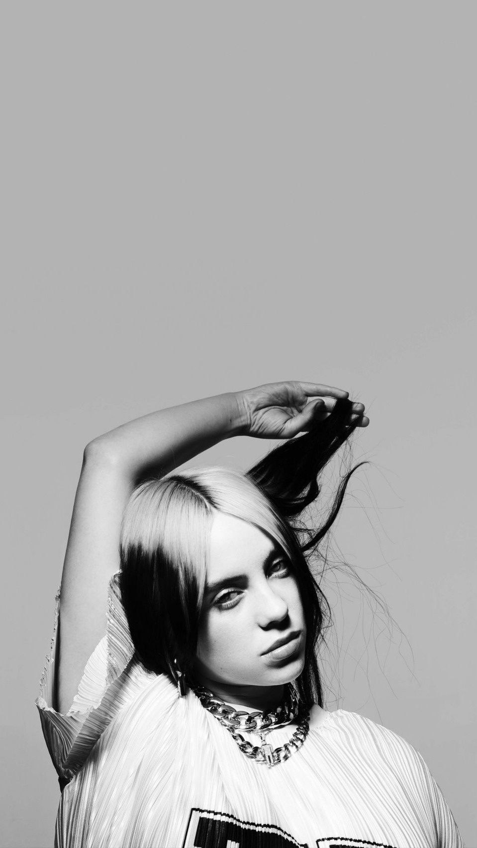 Billie Eilish Black And White Photo Wallpapers