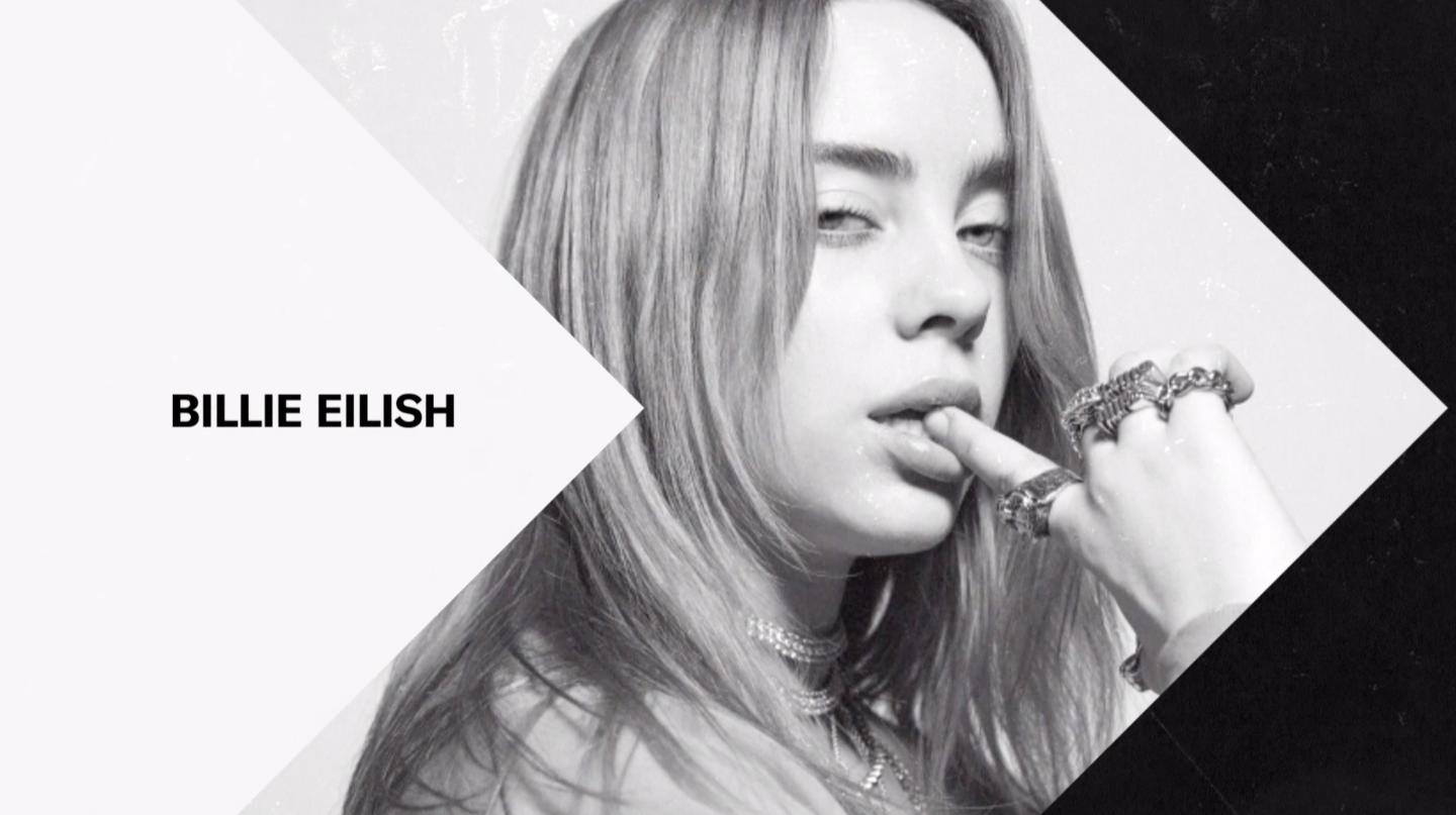 Billie Eilish Black And White Photo Wallpapers