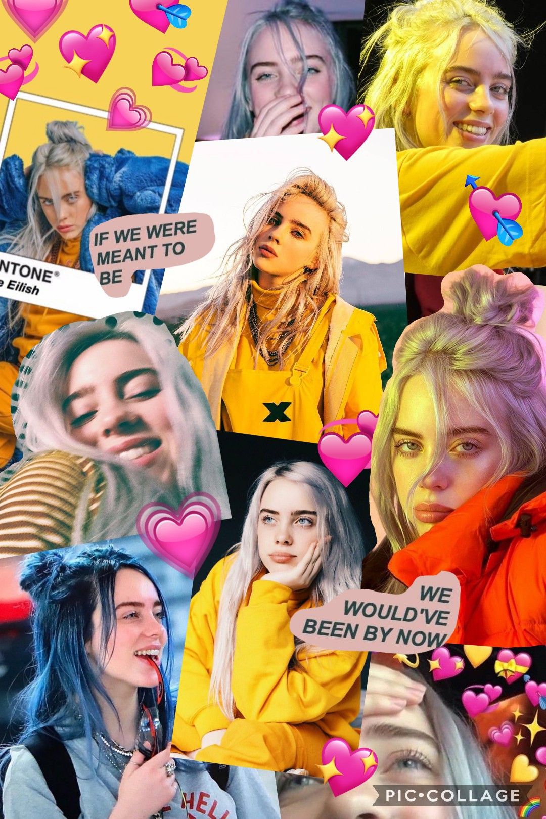 Billie Eilish Collage Wallpapers