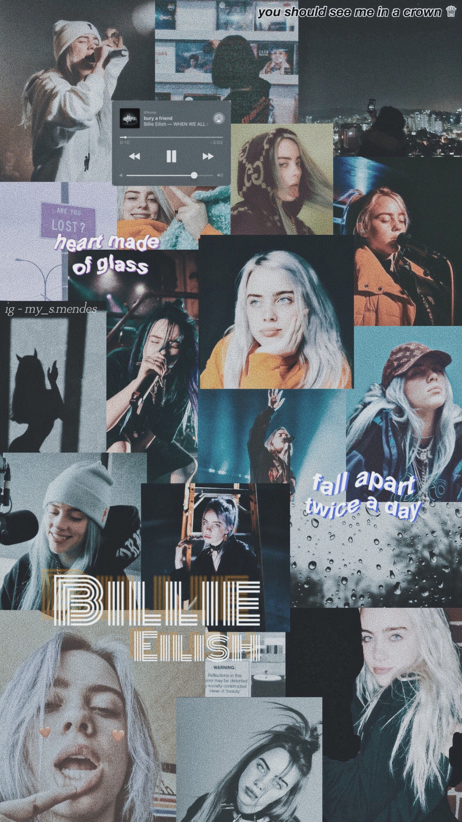 Billie Eilish Collage Wallpapers