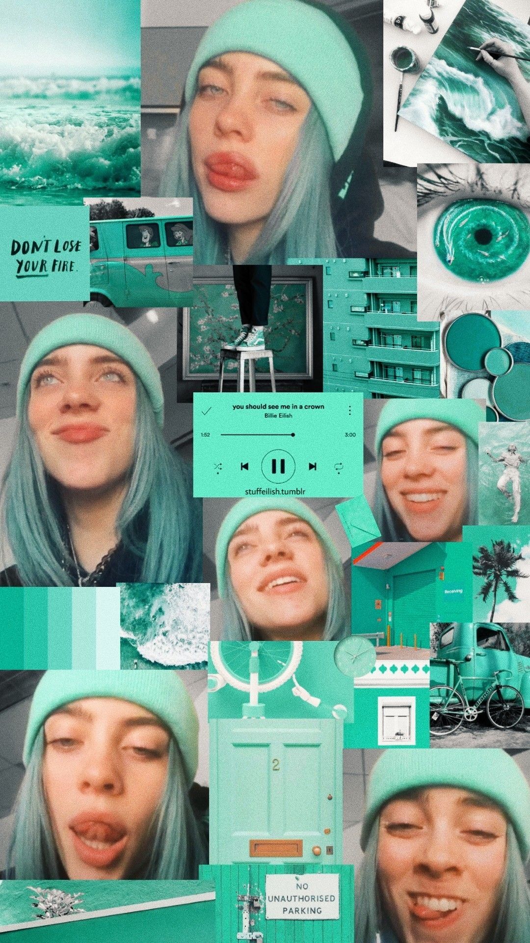 Billie Eilish Collage Wallpapers