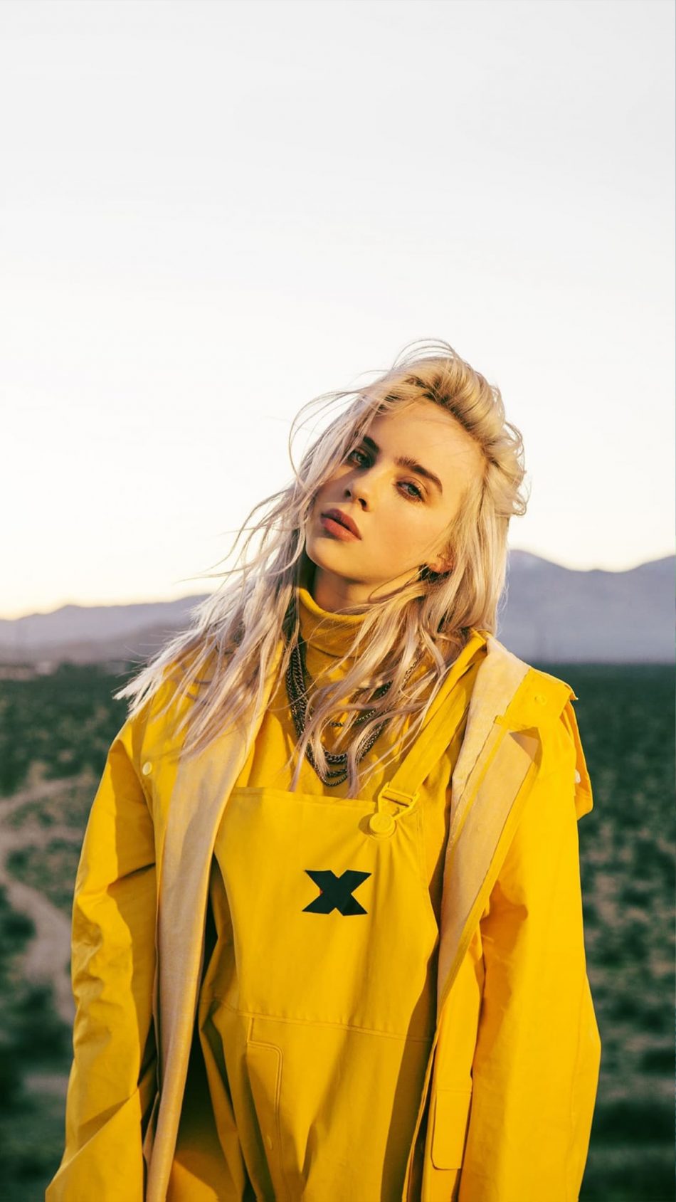 Billie Eilish In Yellow Wallpapers