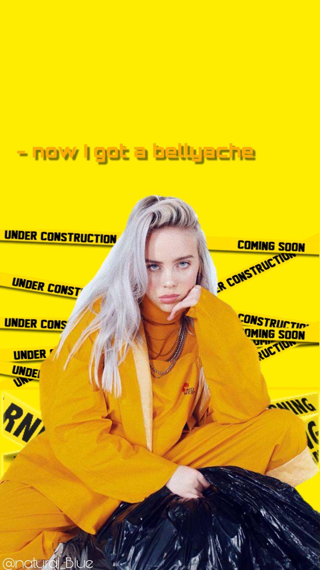 Billie Eilish In Yellow Wallpapers