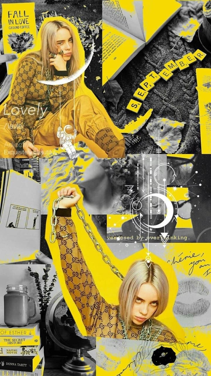 Billie Eilish In Yellow Wallpapers