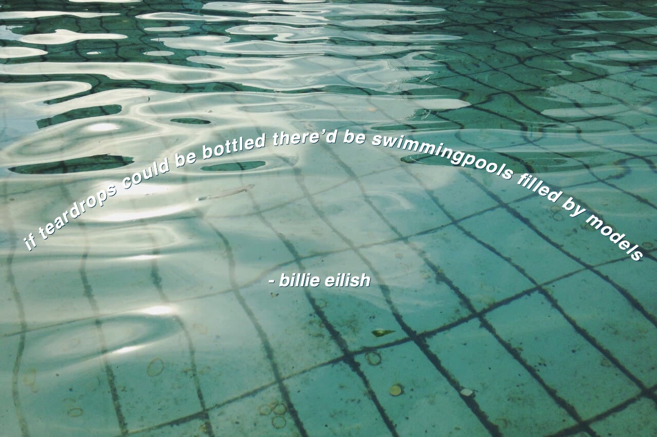 Billie Eilish Lyrics Wallpapers