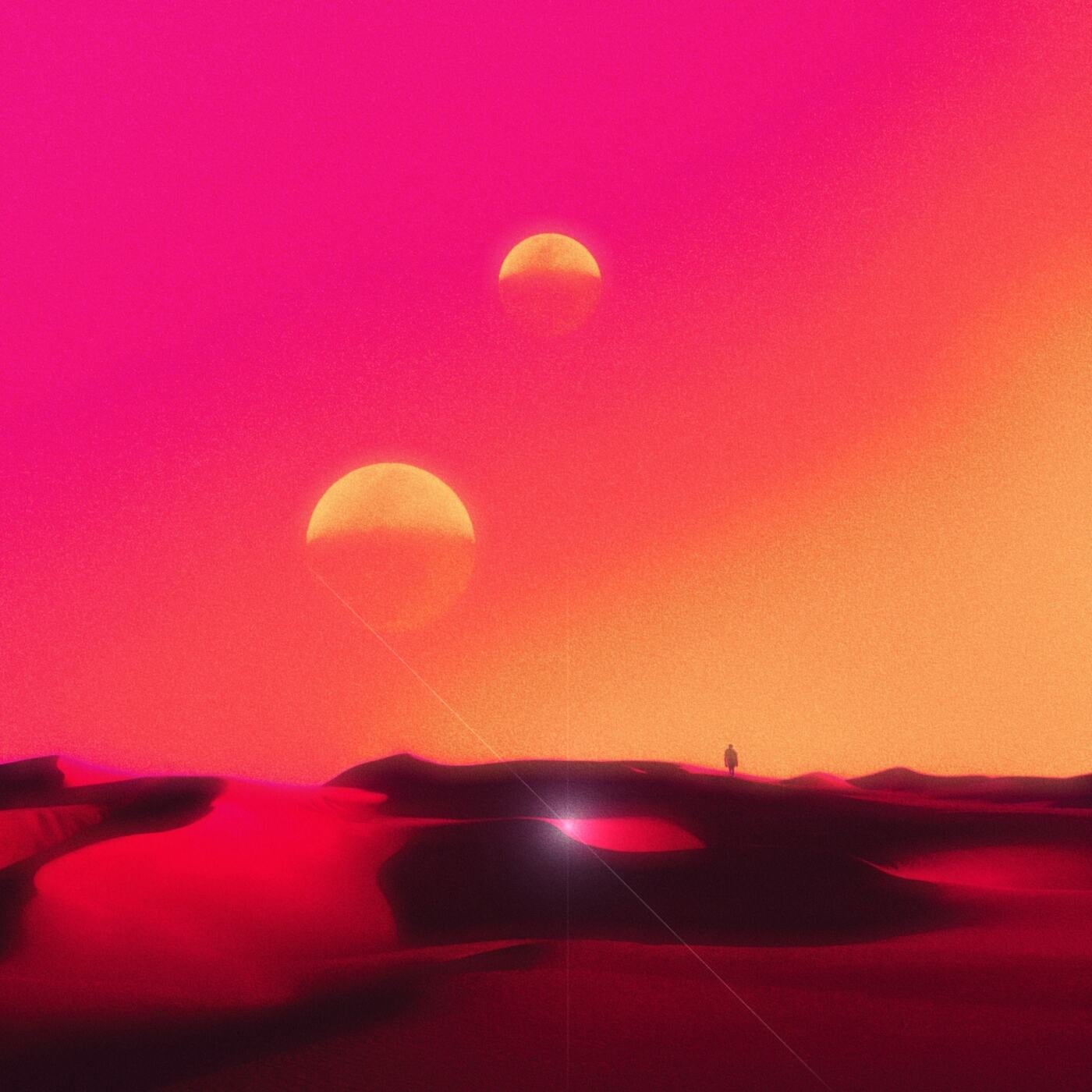 Binary Sunset Wallpapers