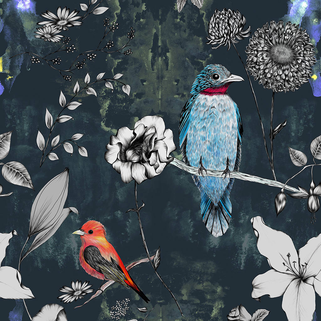 Bird Pattern Wallpapers