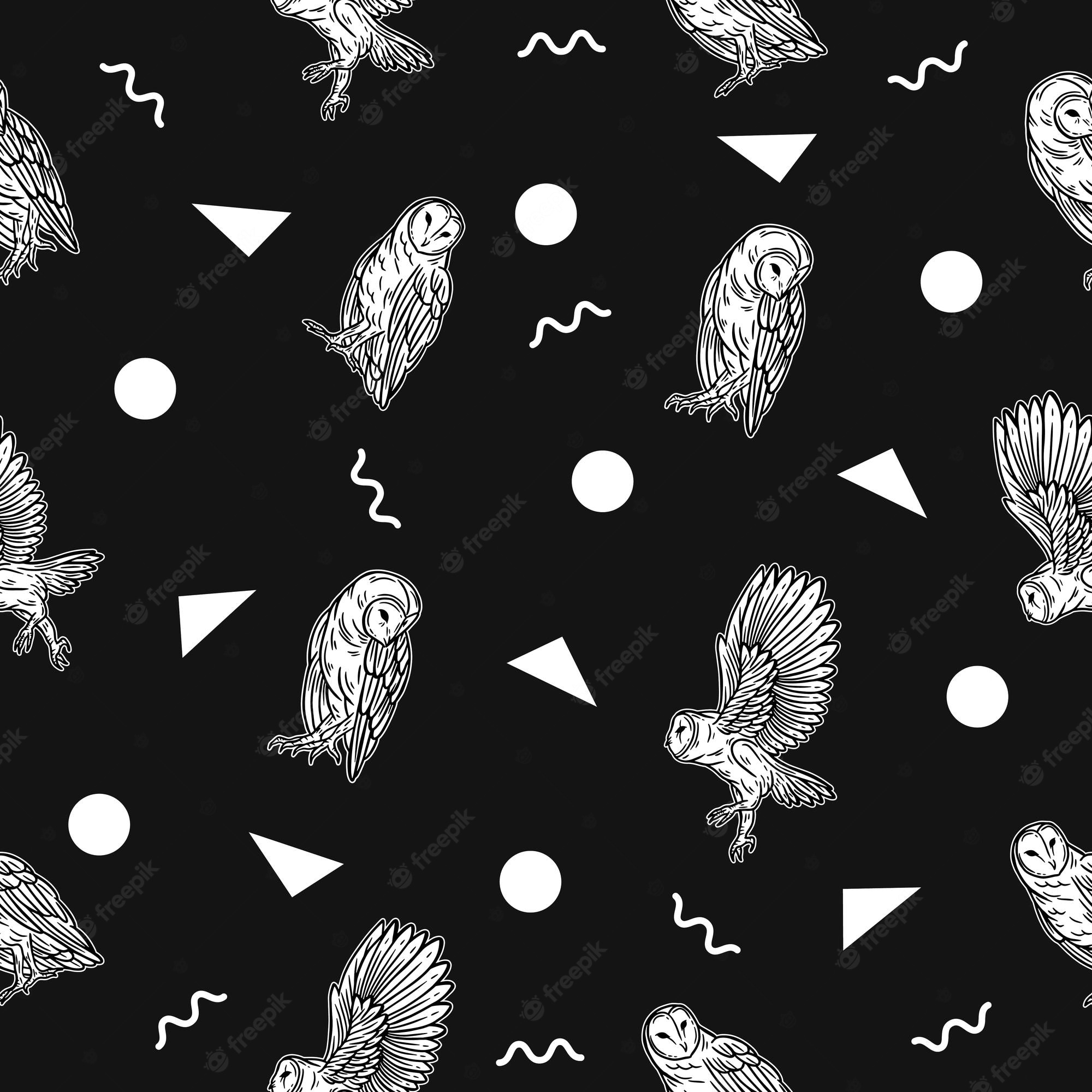 Bird Pattern Wallpapers