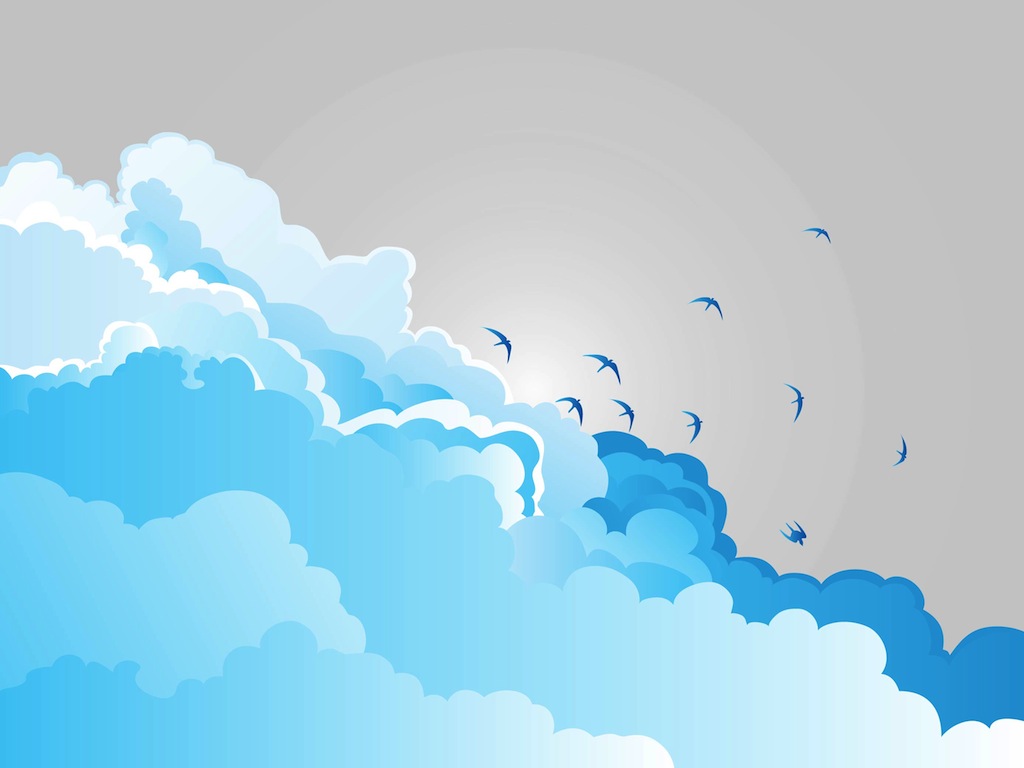 Birds And Clouds Wallpapers