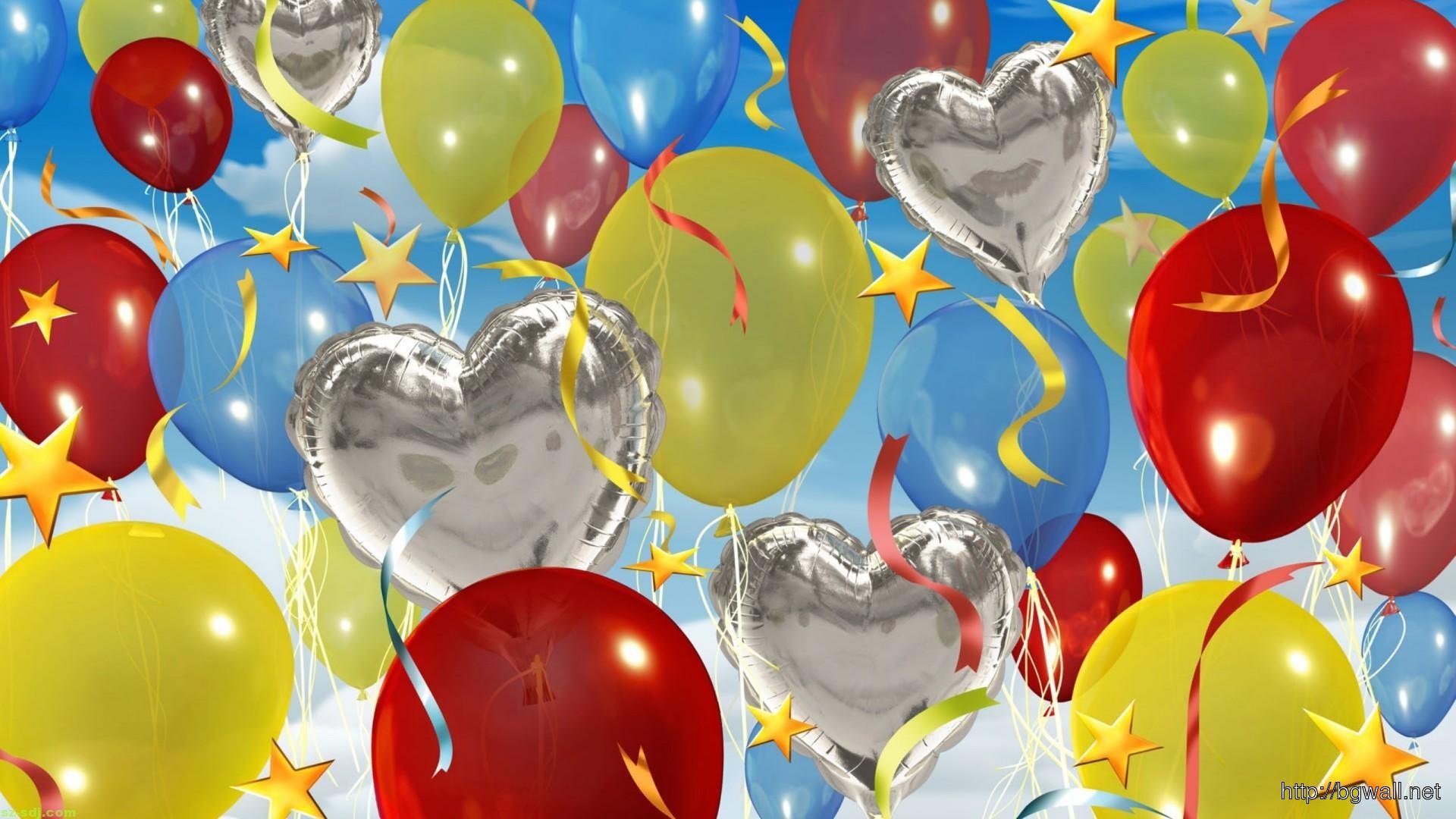 Birthday Balloon Wallpapers