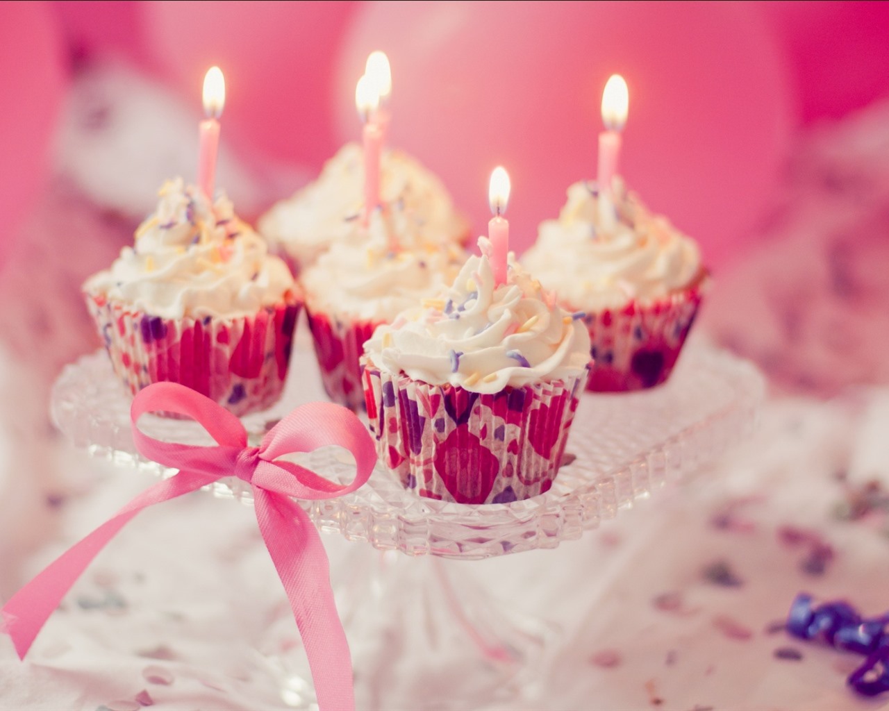 Birthday Cupcake Wallpapers