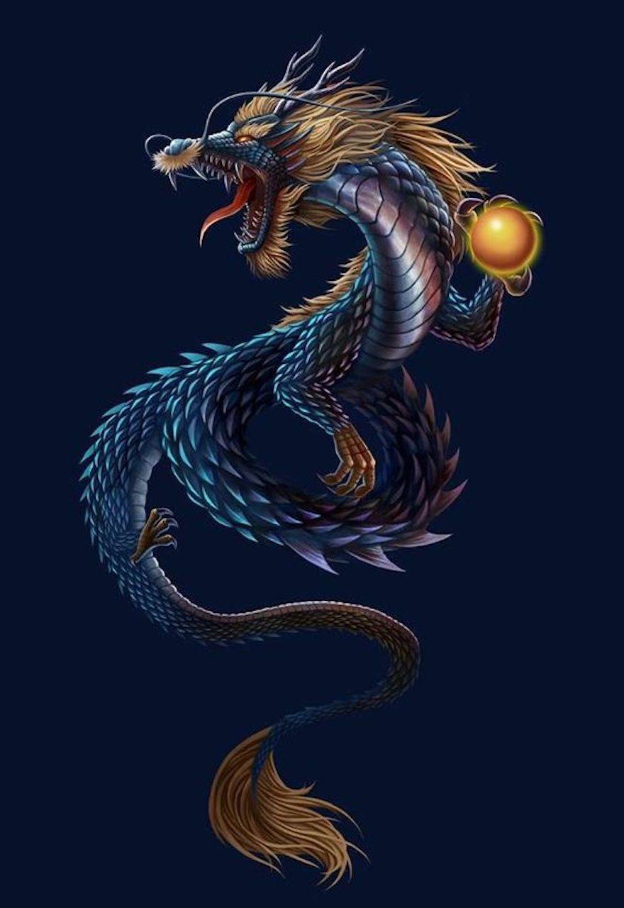 Black And Blue Dragon Wallpapers