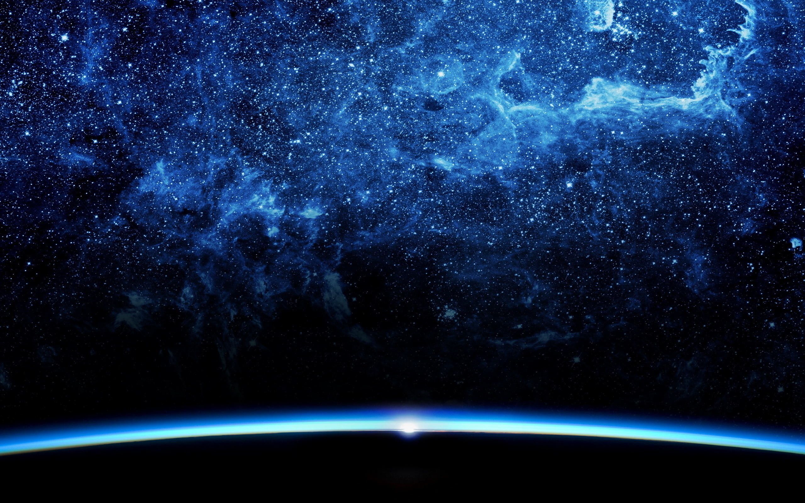 Black And Blue Galaxy Wallpapers