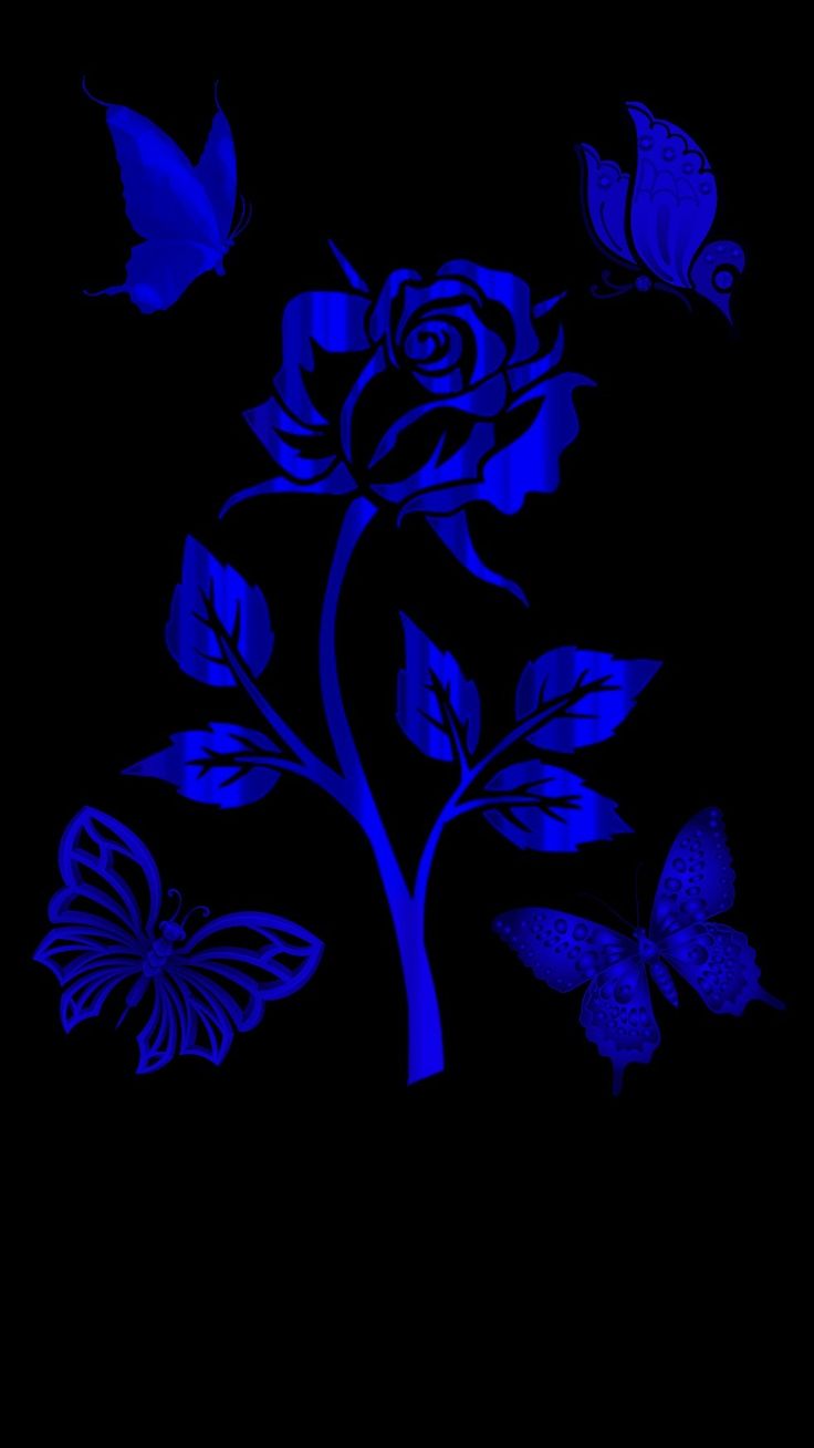 Black And Blue Wallpapers