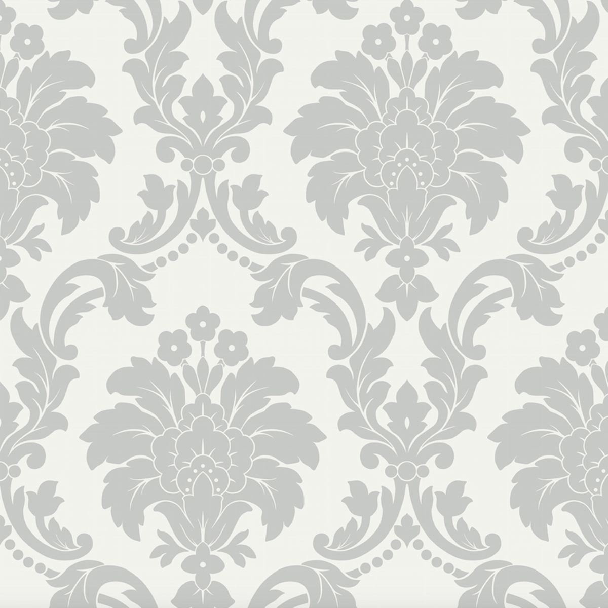 Black And Cream Damask Wallpapers