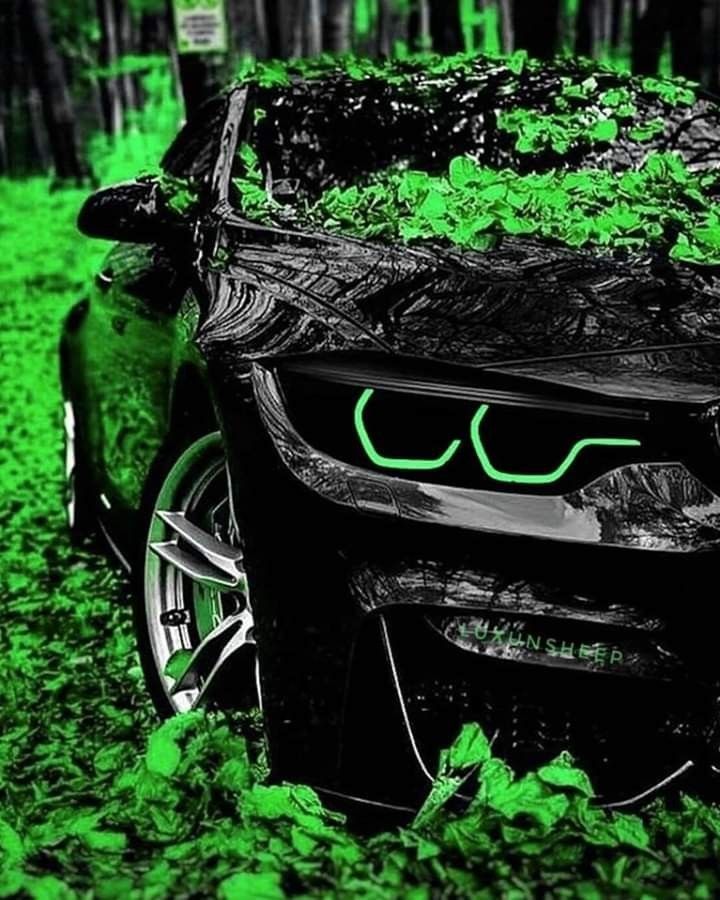 Black And Green Car Wallpapers