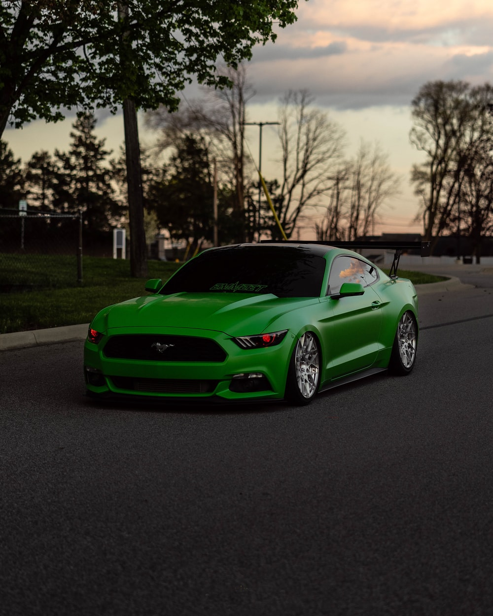 Black And Green Car Wallpapers