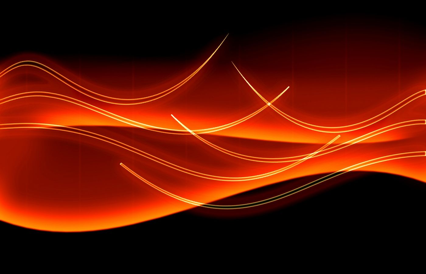Black And Orange Abstract Wallpapers