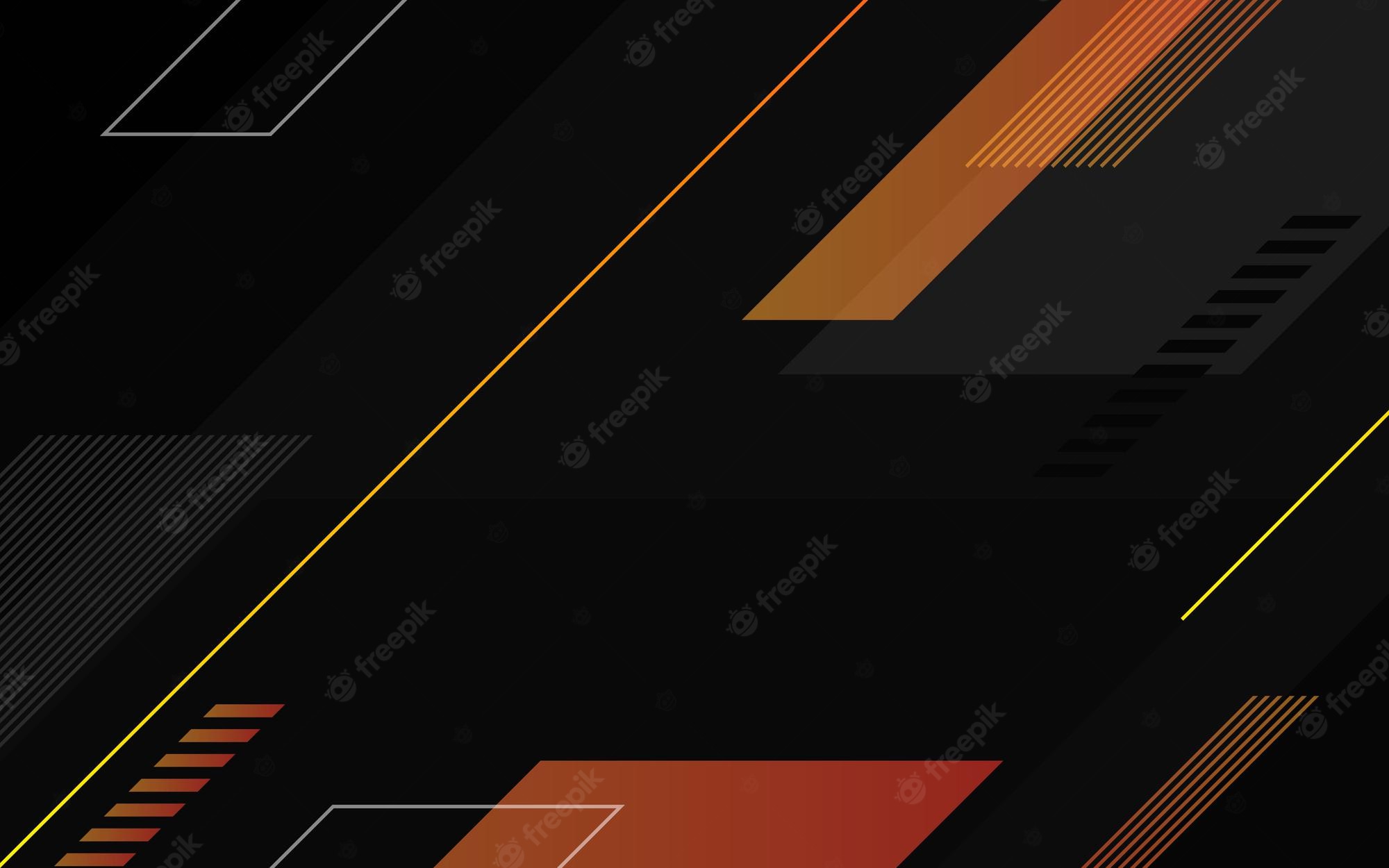 Black And Orange Abstract Wallpapers