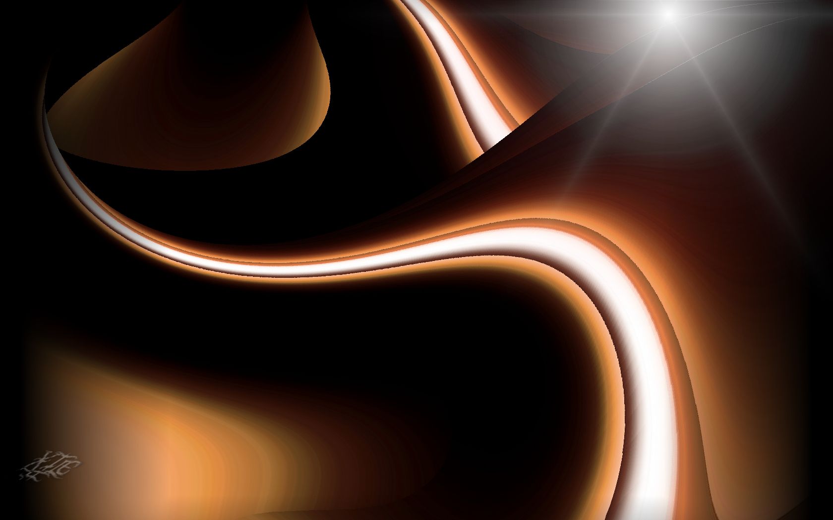 Black And Orange Abstract Wallpapers